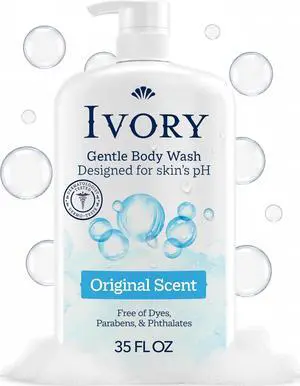 Body Wash, Designed for the Whole Family, Gentle Formula, Free of Dyes Heavy Perfumes Parabens Phthalates & Silicones, for Sensitive Skin, Designed for Skin's pH, Original Scent, 35 oz Body Wash, Designed for the Whole Family, Gentle Formula, Free of Dyes Heavy Perfumes Parabens Phthalates & Silicones, for Sensitive Skin, Designed for Skin's pH, Original Scent, 35 oz