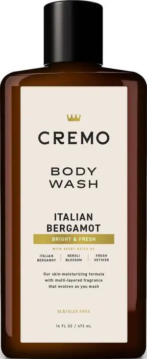 Body Wash for Men, Rich-Lathering Italian Bergamot, 16 Fl Oz Body Wash for Men, Rich-Lathering Italian Bergamot, 16 Fl Oz