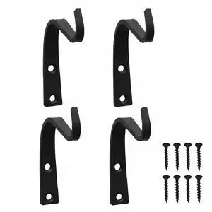 Cast Iron Plant Hooks for Hanging Baskets Indoor, Heavy Duty Plant Hangers Outdoor, Rustic Planter Hook Hanging Lanterns Bird Feeders, 4 Inch (4 Pack) Cast Iron Plant Hooks for Hanging Baskets Indoor, Heavy Duty Plant Hangers Outdoor, Rustic Planter Hook Hanging Lanterns Bird Feeders, 4 Inch (4 Pack)