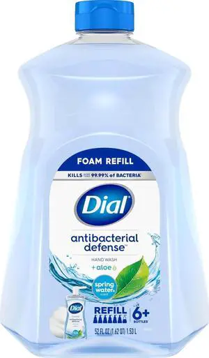 Antibacterial Defense Foaming Hand Soap Refill, Spring Water, 52 Fl Oz Antibacterial Defense Foaming Hand Soap Refill, Spring Water, 52 Fl Oz