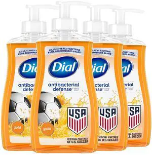 Antibacterial Defense Liquid Hand Soap + Aloe, Gold Scent, 11 Fl Oz (Pack of 4), Dermatologist-Tested Hand Wash, Gentle Formula Antibacterial Defense Liquid Hand Soap + Aloe, Gold Scent, 11 Fl Oz (Pack of 4), Dermatologist-Tested Hand Wash, Gentle Formula