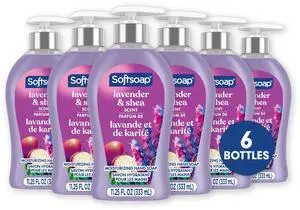 Liquid Hand Soap, Lavender and Shea Scent, 11.25 fl oz (6 Pack) Liquid Hand Soap, Lavender and Shea Scent, 11.25 fl oz (6 Pack)