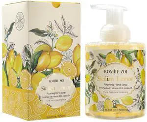 Foaming Hand Soap, Sicilian Lemon, 500ml/ 16.8fl.oz Foaming Hand Soap, Sicilian Lemon, 500ml/ 16.8fl.oz
