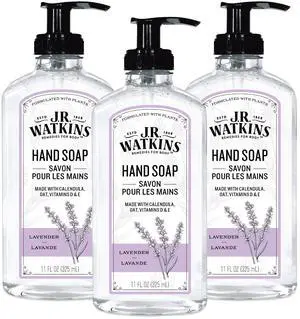 Moisturizing Gel Hand Soap Dispenser 3 Pack, Lavender 11 fl oz Moisturizing Gel Hand Soap Dispenser 3 Pack, Lavender 11 fl oz