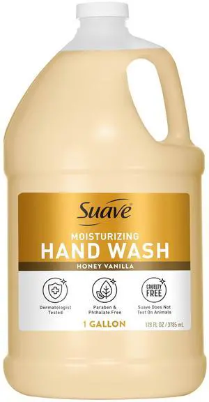 Moisturizing Bulk Hand Wash Soap, Honey & Vanilla, 1 Gallon Moisturizing Bulk Hand Wash Soap, Honey & Vanilla, 1 Gallon