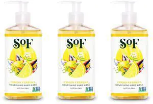 Verbena Hand Wash, 3 Pack, Sea Algae, Coconut & Olive Oil Verbena Hand Wash, 3 Pack, Sea Algae, Coconut & Olive Oil