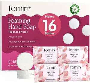 Foaming Hand Soap Tablet Refills (16 Pack) - Magnolia Neroli Foaming Hand Soap Tablet Refills (16 Pack) - Magnolia Neroli