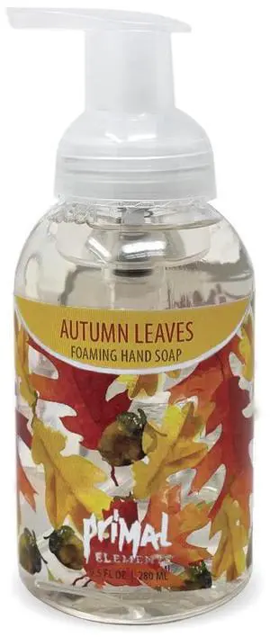 Nourishing Autumn Leaves Foaming Hand Soap, Gentle Hand Wash for Softer and Cleaner Hands, Washes Away Dirt 9.5 FL OZ Nourishing Autumn Leaves Foaming Hand Soap, Gentle Hand Wash for Softer and Cleaner Hands, Washes Away Dirt 9.5 FL OZ