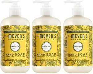CLEAN DAY Liquid Hand Soap, Dandelion, 12.5 fl oz, 3 Pack CLEAN DAY Liquid Hand Soap, Dandelion, 12.5 fl oz, 3 Pack