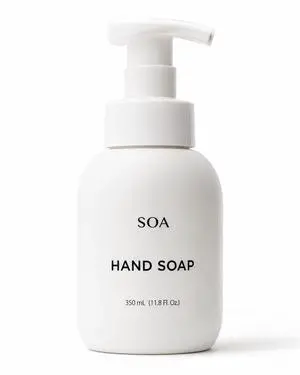 Foaming Hand Soap, Rose Geranium Essential Oil, Plant-Based Gentle Cleanser for Sensitive Skin, Vegan & Naturally Scented, 11.8 fl oz Foaming Hand Soap, Rose Geranium Essential Oil, Plant-Based Gentle Cleanser for Sensitive Skin, Vegan & Naturally Scented, 11.8 fl oz