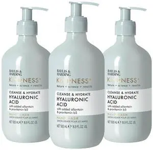 Kindness+ Hyaluronic Acid Hand Wash 16.9 Fl.oz, 3 Pack Kindness+ Hyaluronic Acid Hand Wash 16.9 Fl.oz, 3 Pack
