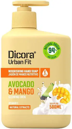 Nourishing Hand Soap - Gentle Hand Wash - Vitamin E for Hydrated Skin - Natural Antioxidant - Avocado and Mango - 16.9 oz Nourishing Hand Soap - Gentle Hand Wash - Vitamin E for Hydrated Skin - Natural Antioxidant - Avocado and Mango - 16.9 oz