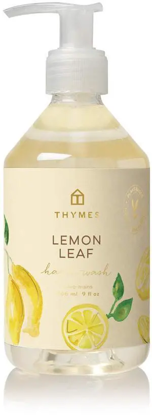 Hand Wash - Moisturizing Hand Soap Dispenser with Pump - Skin Care - Hydrating Liquid Soap Scented with Notes of Dewy Leaves, Lily of the Valley, Lemon Verbena, & Bergamot (Lemon Leaf, 9 fl oz) Hand Wash - Moisturizing Hand Soap Dispenser with Pump - Skin Care - Hydrating Liquid Soap Scented with Notes of Dewy Leaves, Lily of the Valley, Lemon Verbena, & Bergamot (Lemon Leaf, 9 fl oz)