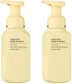 Gentle & Clean Foaming Hand Soap, Pistachio Milk & Honey Scent, Non-Drying, Made Without Sulfates & Parabens, Foaming Hand Wash for Kitchen & Bathroom, 8.75 fl oz - 2 Pack Gentle & Clean Foaming Hand Soap, Pistachio Milk & Honey Scent, Non-Drying, Made Without Sulfates & Parabens, Foaming Hand Wash for Kitchen & Bathroom, 8.75 fl oz - 2 Pack
