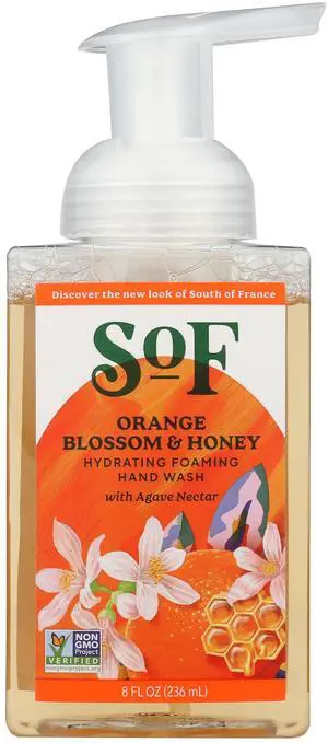 , Soap Hand Foam Orange Honey, 8 Fl Oz , Soap Hand Foam Orange Honey, 8 Fl Oz