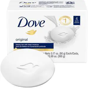 Beauty Bar Soap, Original Pack (4 Soap Bars), 3.17 Oz Ea Beauty Bar Soap, Original Pack (4 Soap Bars), 3.17 Oz Ea
