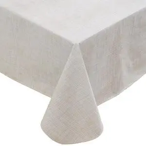 Heavy Duty Vinyl Tablecloth with Flannel Backing Waterproof Oil-Proof Plastic Table Cloth Stain-Resistant Wipeable Rectangle or Square Table Cover for Indoor and Outdoor (Beige Striped,60x84 Inch) Heavy Duty Vinyl Tablecloth with Flannel Backing Waterproof Oil-Proof Plastic Table Cloth Stain-Resistant Wipeable Rectangle or Square Table Cover for Indoor and Outdoor (Beige Striped,60x84 Inch)
