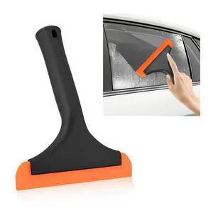 Small Silicone Window Squeegee, Car Windshield Cleaning Wiper with 5.9 Inch Blade & Non-Slip Handle, Multifunctional Water Blade Squeegee for Glass Mirror Countertop Door Small Silicone Window Squeegee, Car Windshield Cleaning Wiper with 5.9 Inch Blade & Non-Slip Handle, Multifunctional Water Blade Squeegee for Glass Mirror Countertop Door