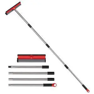2 in 1 Standard Window Squeegee, Home Window Cleaner with 59" Poles,Washing Squeegee Suit for Glass Door Cleaner, Multi-Use Car Windshield Cleaning Tool with Long Handle for High Outdoor Windows 2 in 1 Standard Window Squeegee, Home Window Cleaner with 59" Poles,Washing Squeegee Suit for Glass Door Cleaner, Multi-Use Car Windshield Cleaning Tool with Long Handle for High Outdoor Windows