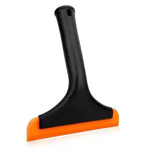 Small Silicone Window Squeegee, 5.9" Windshield Scraper Water Wiper with 7.5" Non-Slip Handle, Multi-Purpose Window Cleaning Squeegee Water Blade for Glass Mirror Countertop Small Silicone Window Squeegee, 5.9" Windshield Scraper Water Wiper with 7.5" Non-Slip Handle, Multi-Purpose Window Cleaning Squeegee Water Blade for Glass Mirror Countertop