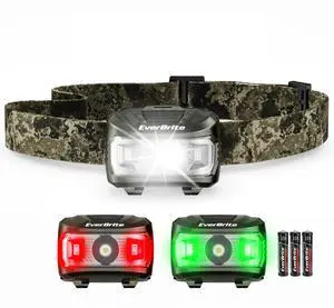 Headlamp, 300 Lumens LED Head Lamp for Kids & Adults, Red Light | Batteries Included, White Red & Green Light Modes, Memory Function, 65° Tiltable, 5 Modes, For Camping, Hiking, Emergency Headlamp, 300 Lumens LED Head Lamp for Kids & Adults, Red Light | Batteries Included, White Red & Green Light Modes, Memory Function, 65° Tiltable, 5 Modes, For Camping, Hiking, Emergency