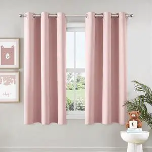 Blackout Curtains for Bedroom 2 Panels 40 x 63 Inch Long Pink | Thermal Insulated, Living Room Darkening Grommet Drapes, Noise Reducing, Light Blocking Window Treatments Blackout Curtains for Bedroom 2 Panels 40 x 63 Inch Long Pink | Thermal Insulated, Living Room Darkening Grommet Drapes, Noise Reducing, Light Blocking Window Treatments