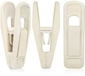 Velvet Hanger Clips for Velvet Hangers - 20 PCS Beige Non-Slip Velvet Clip for Skirt Hanger, Strong Flocking Clips Fit for Ivory Velvet Hangers Velvet Hanger Clips for Velvet Hangers - 20 PCS Beige Non-Slip Velvet Clip for Skirt Hanger, Strong Flocking Clips Fit for Ivory Velvet Hangers