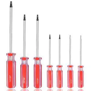 Triangle Screwdrivers Set 7 Sizes 1.4mm 1.8mm 2.0mm 2.3mm 2.7mm 3.0mm 4.2mm, SKZIRI 7in1 Triangle Screwdriver Tool Kit for Fixing Electronic Toys Household Electrical Appliances Repairs Triangle Screwdrivers Set 7 Sizes 1.4mm 1.8mm 2.0mm 2.3mm 2.7mm 3.0mm 4.2mm, SKZIRI 7in1 Triangle Screwdriver Tool Kit for Fixing Electronic Toys Household Electrical Appliances Repairs