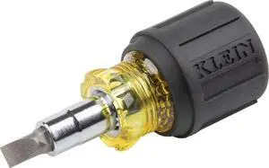 32561 Multi-Bit Screwdriver/Nut Driver, 6-in-1 Stubby Screwdriver with 2 Phillips, 2 Slotted, 2 Nut Drivers 32561 Multi-Bit Screwdriver/Nut Driver, 6-in-1 Stubby Screwdriver with 2 Phillips, 2 Slotted, 2 Nut Drivers