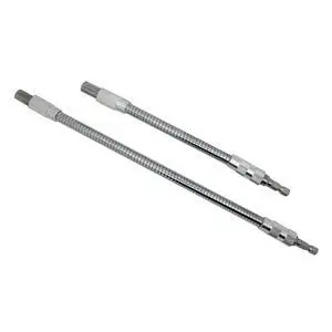 2PC Flexible Drill Bit Extension for Tight Spaces 360° Access | Quick Change 1/4" Hex Magnetic Bit Holder Flex Shaft Extension for Impact Driver for hand ratchets, screwdrivers and drills 2PC Flexible Drill Bit Extension for Tight Spaces 360° Access | Quick Change 1/4" Hex Magnetic Bit Holder Flex Shaft Extension for Impact Driver for hand ratchets, screwdrivers and drills