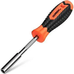 1/4 Inch Magnetic Bit Driver, Screwdriver Handle for Holding Bits and Screws with Non-slip Material and Strong Magnet Tip, 190mm 1/4 Inch Magnetic Bit Driver, Screwdriver Handle for Holding Bits and Screws with Non-slip Material and Strong Magnet Tip, 190mm