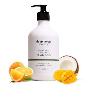 Nourishing Volume Shampoo, 17 oz Gentle Cleanser with Aloe, Lavender, Kelp, Rice Protein & Glycerin Sulfate-Free, Vegan, Clean Beauty Hair Care, Soft & Full Hair Nourishing Volume Shampoo, 17 oz Gentle Cleanser with Aloe, Lavender, Kelp, Rice Protein & Glycerin Sulfate-Free, Vegan, Clean Beauty Hair Care, Soft & Full Hair