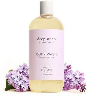 Lilac Blossom Body Wash, Hydrating Shower Gel with Hyaluronic Acid & Shea Butter for Sensitive Skin, Bodywash for Women & Men, 17 Fl Oz, 1-Pack Lilac Blossom Body Wash, Hydrating Shower Gel with Hyaluronic Acid & Shea Butter for Sensitive Skin, Bodywash for Women & Men, 17 Fl Oz, 1-Pack