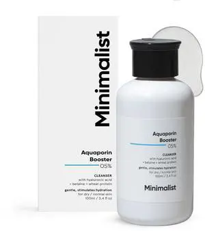 Aquaporin Booster 5% Face Wash with Hyaluronic Acid for Dry Skin | Cleanse & Hydrate | For Women & Men | 3.4 Fl Oz / 100 ml Aquaporin Booster 5% Face Wash with Hyaluronic Acid for Dry Skin | Cleanse & Hydrate | For Women & Men | 3.4 Fl Oz / 100 ml