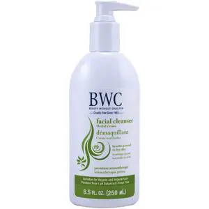 Facial Cleanser, Herbal Cream Moisturizing Face Wash with Plant Oils, Essential Oils & Botanical Extracts + Cotton Round Facial Cleanser, Herbal Cream Moisturizing Face Wash with Plant Oils, Essential Oils & Botanical Extracts + Cotton Round