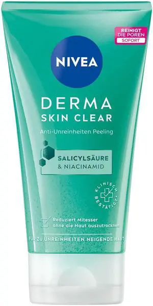 Skin Clear Exfoliating Face and Body Scrub with Gentle Cleansing Particles, Daily Use Peeling for All Skin Types, Refreshing Cleanser, 5.07Fl Oz Skin Clear Exfoliating Face and Body Scrub with Gentle Cleansing Particles, Daily Use Peeling for All Skin Types, Refreshing Cleanser, 5.07Fl Oz