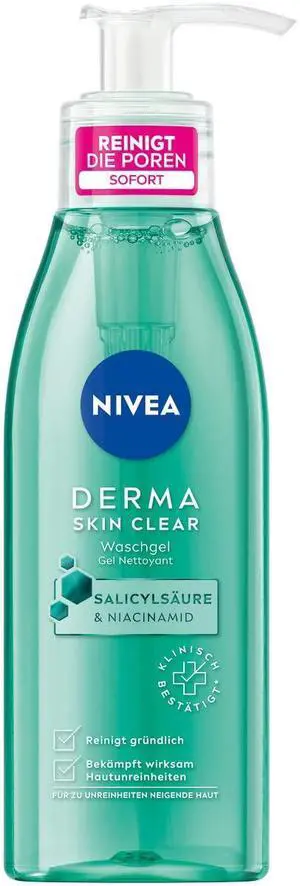 Skin Clear Facial Cleansing Gel 150 ml (5.07 fl oz) Daily Purifying Face Wash with Salicylic Acid, Niacinamide & Sea Salt For Oily & Blemish-Prone Skin Skin Clear Facial Cleansing Gel 150 ml (5.07 fl oz) Daily Purifying Face Wash with Salicylic Acid, Niacinamide & Sea Salt For Oily & Blemish-Prone Skin