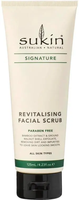 Organics Revitalizing Face Scrub, Hydrating Cream-Based Facial Exfoliator with Bamboo Extract & Walnut Shell Exfoliant, Cleansing & Soothing, Normal to Dry Skin Types, Paraben Free, 4.23 Fl Oz Organics Revitalizing Face Scrub, Hydrating Cream-Based Facial Exfoliator with Bamboo Extract & Walnut Shell Exfoliant, Cleansing & Soothing, Normal to Dry Skin Types, Paraben Free, 4.23 Fl Oz