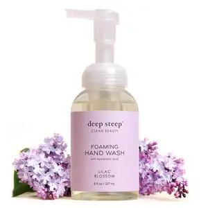 Foaming Hand Wash, Lilac Blossom, 8 oz Gentle Cleanser with Aloe, Argan Oil, Shea Butter & Hyaluronic Acid Vegan, Clean Beauty, Soft & Hydrated Hands Foaming Hand Wash, Lilac Blossom, 8 oz Gentle Cleanser with Aloe, Argan Oil, Shea Butter & Hyaluronic Acid Vegan, Clean Beauty, Soft & Hydrated Hands