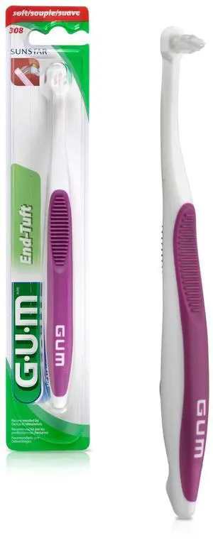 End Tuft Toothbrush, Soft, Extra-Small Head, 1 Count End Tuft Toothbrush, Soft, Extra-Small Head, 1 Count