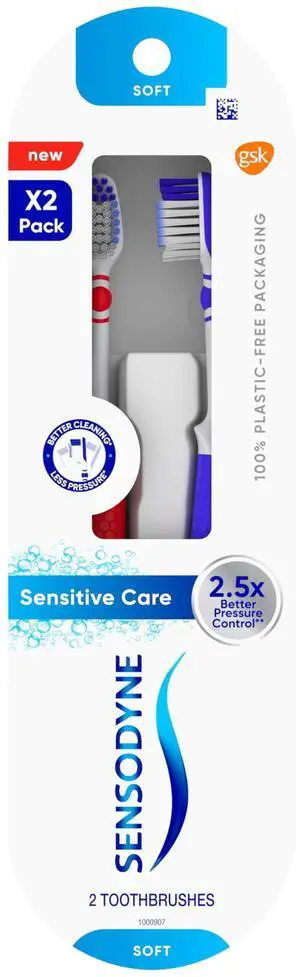 Sensitive Care Soft Toothbrush - Pack of 2 Sensitive Care Soft Toothbrush - Pack of 2