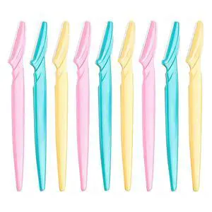 Eyebrow Razor 9 Pack, Precision Facial Hair Trimmer for Women Girl | Eyebrow Shaper Facial Razor for Men Eyebrow Razor 9 Pack, Precision Facial Hair Trimmer for Women Girl | Eyebrow Shaper Facial Razor for Men