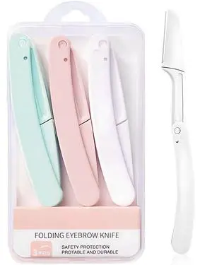 Dermaplaning Razors Tool for Women Face,3 PCS Eyebrow Razor | Facial Hair Removal for Women Dermaplaning Razors Tool for Women Face,3 PCS Eyebrow Razor | Facial Hair Removal for Women
