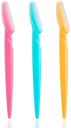 Ladies Eyebrow Grooming Razors Shaver Set Pack of 3 Multicolor Ladies Eyebrow Grooming Razors Shaver Set Pack of 3 Multicolor