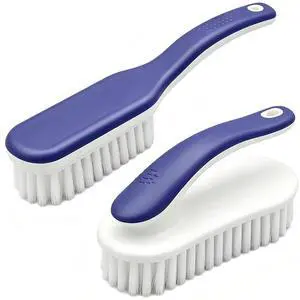 Cleaning Scrub Brushes Set, Ergonomic Long & Short Handle Cleaning Brushes, Non-Shedding Soft Moderate Hardness Bristles for Laundry Stains, Shoe Care, Fabric & Hard Surface Household Deep Cleaning Cleaning Scrub Brushes Set, Ergonomic Long & Short Handle Cleaning Brushes, Non-Shedding Soft Moderate Hardness Bristles for Laundry Stains, Shoe Care, Fabric & Hard Surface Household Deep Cleaning