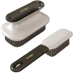Laundry Stain Brush Household Scrub Brush Laundry Brush for Stain Removal | 2 Pack Soft Bristle Brush Stain Brush for Clothes Scrubbing Bathroom Cleaning Brush, Easy to Hold Laundry Stain Brush Household Scrub Brush Laundry Brush for Stain Removal | 2 Pack Soft Bristle Brush Stain Brush for Clothes Scrubbing Bathroom Cleaning Brush, Easy to Hold