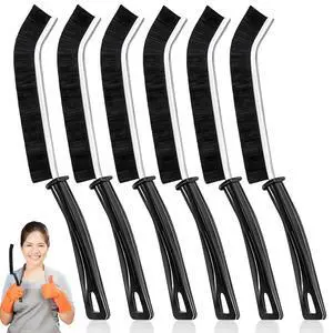 Crevice Cleaning Brush, Multifunctional Cleaning Brush Tool | Bathroom Gap Brush,Grout Brush, Cleaning Tools for Toilet, Bathrooms, Kitchens, Bathtub, Faucets, Sink, Windows6pcs Crevice Cleaning Brush, Multifunctional Cleaning Brush Tool | Bathroom Gap Brush,Grout Brush, Cleaning Tools for Toilet, Bathrooms, Kitchens, Bathtub, Faucets, Sink, Windows6pcs