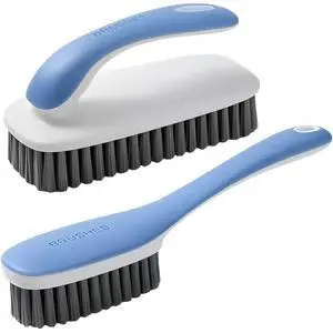 2 Pack Soft Bristle Cleaning Brushes Scrub Brush for Stains Laundry Brush | Small Brushes for Cleaning Fabric Easy to Grip Scrubbing Brush Household Cleaning for Clothes,Shoes,Carpet,Bathroom,Floor 2 Pack Soft Bristle Cleaning Brushes Scrub Brush for Stains Laundry Brush | Small Brushes for Cleaning Fabric Easy to Grip Scrubbing Brush Household Cleaning for Clothes,Shoes,Carpet,Bathroom,Floor