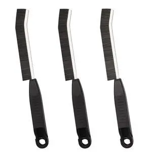 Hard Bristle Crevice Cleaning Brush,Grout Cleaner Brush,Scrub Brushes for Tile Floor,Gap Cleaning Supplies with Clip for Bathtub,Shower,Kitchen,Home Essentials,Gi-ft for Women Men(3PCS Frosted Black) Hard Bristle Crevice Cleaning Brush,Grout Cleaner Brush,Scrub Brushes for Tile Floor,Gap Cleaning Supplies with Clip for Bathtub,Shower,Kitchen,Home Essentials,Gi-ft for Women Men(3PCS Frosted Black)
