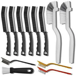 Crevice Cleaning Brush SetHousehold Deep Cleaning Supplies, Perfect for Small Spaces, Grout, and Tough Tasks -12 Pack Crevice Cleaning Brush SetHousehold Deep Cleaning Supplies, Perfect for Small Spaces, Grout, and Tough Tasks -12 Pack
